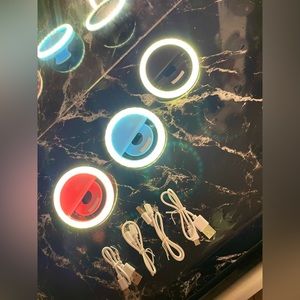 Ring light clip on for phone